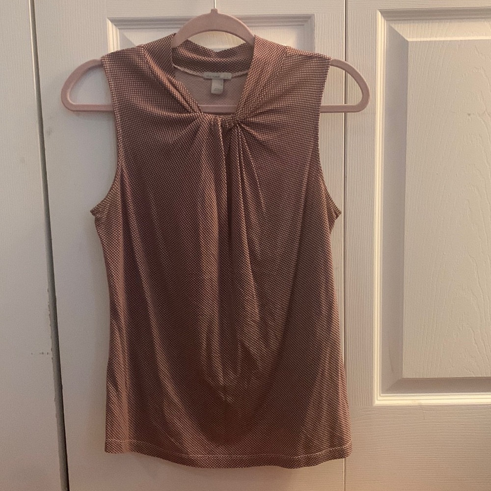 Old Navy check print tank